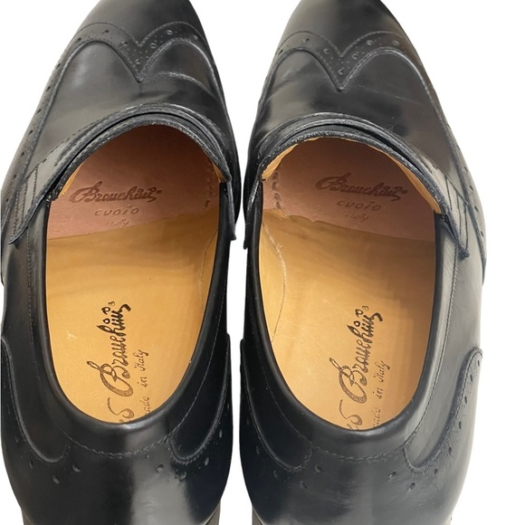 Stefano Branchini black leather men‎ shoes size 8 Authentic!! main image 9